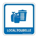 Local Poubelle PvcSign