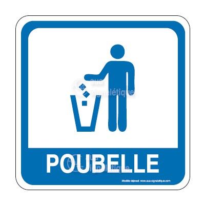 [1631739] Poubelle PvcSign