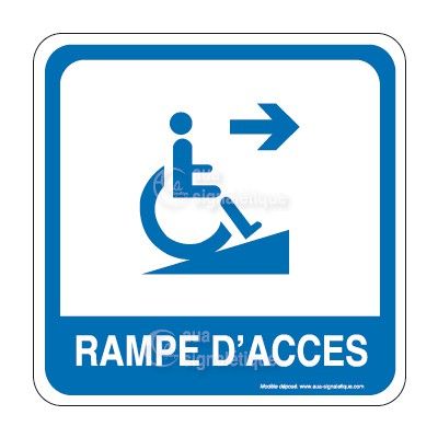 [1631742] Rampe d'accès PvcSign