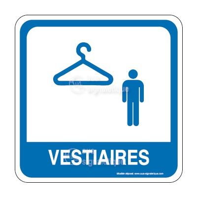 [1631756] Vestiaires hommes PvcSign