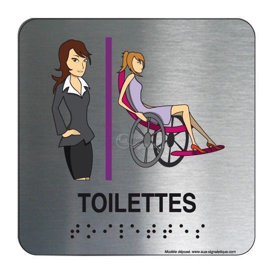 [1800031] WC Femmes/Handicapé FunSign-BR