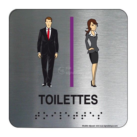 [1800033] Toilettes Hommes/Femmes FunSign-BR