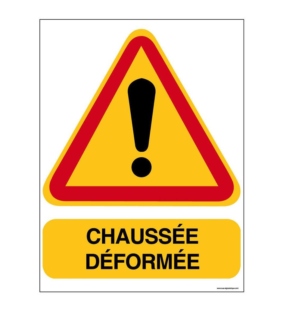 PANNEAU CHAUSSEE DEFORMEE EN AKILUX 5mm -Format 600 x 800 mm