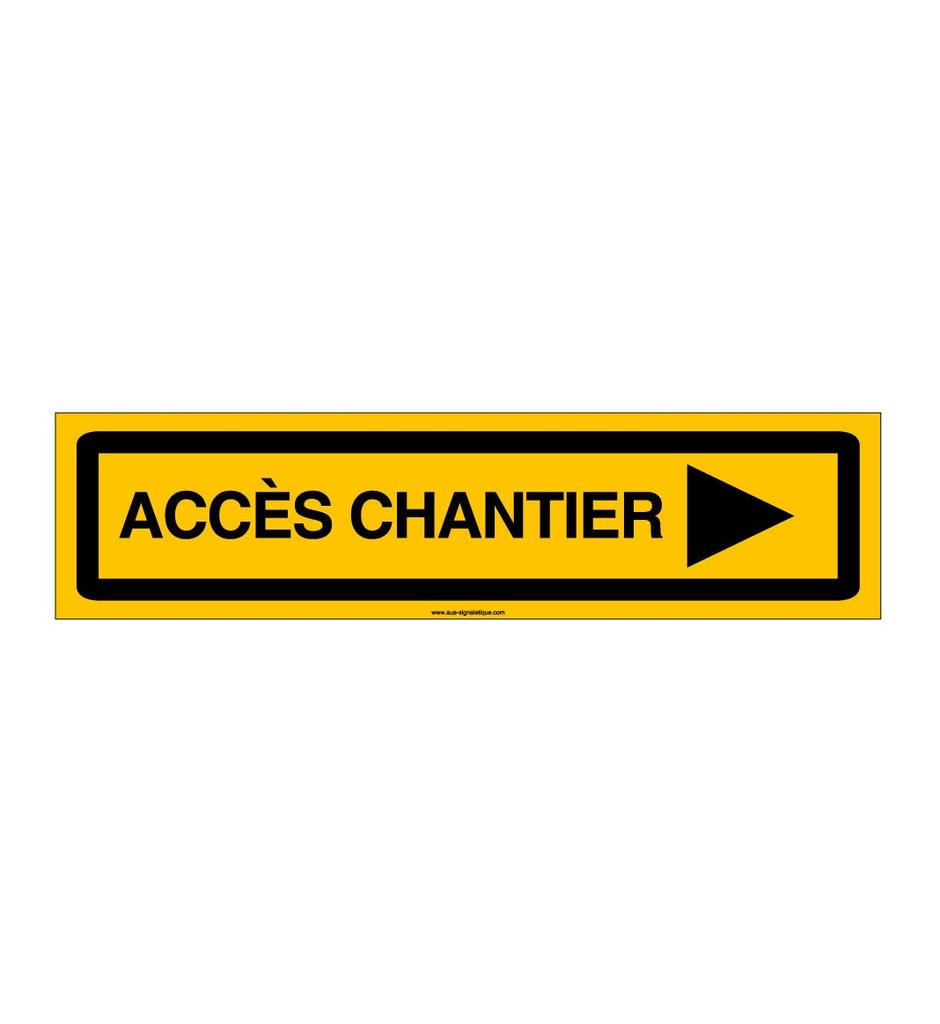 PANNEAU KD ACCES CHANTIER AKILUX 5 mm -800 x 200 mm DROITE