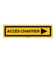 PANNEAU KD ACCES CHANTIER AKILUX 5 mm -800 x 200 mm DROITE