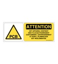 Panneau PCB risque contaminer environnement - B