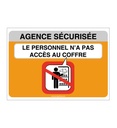 Panneau Agence Sécurisée, Acces Au Coffre
