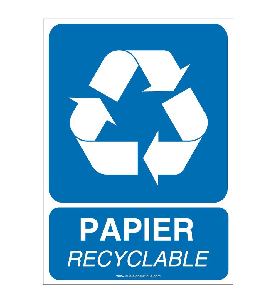 Panneau Papier Recyclable