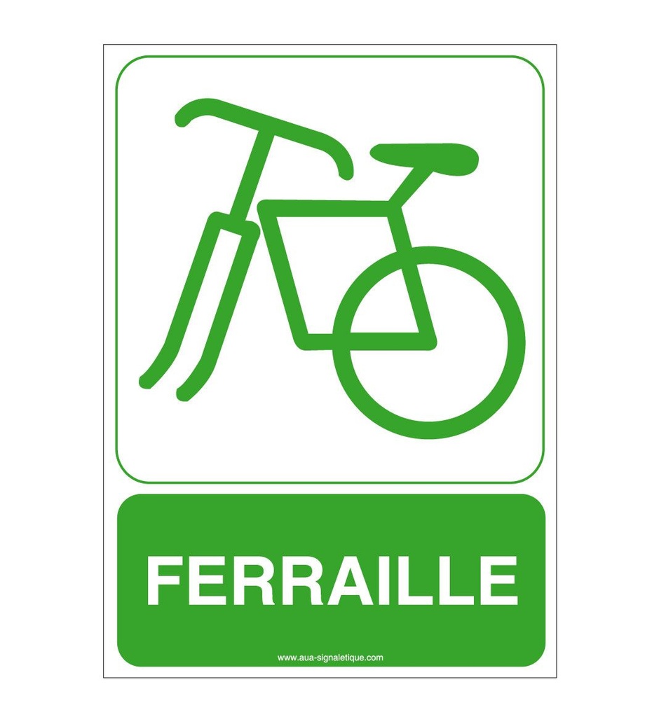 Panneau Ferraille