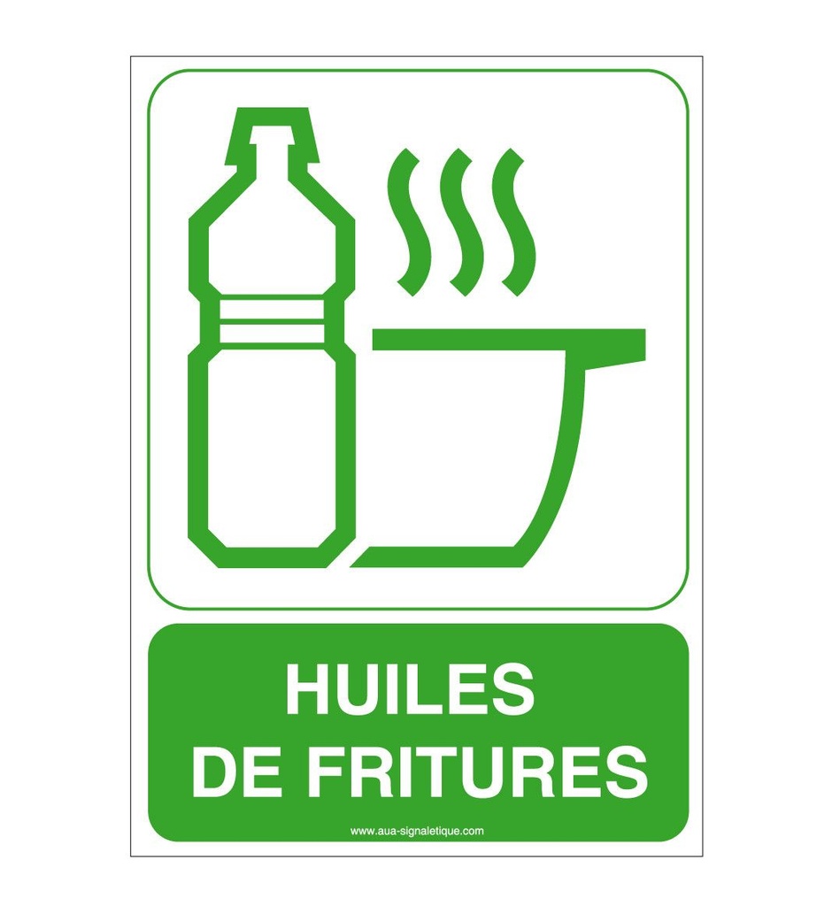 Panneau Huiles de Fritures