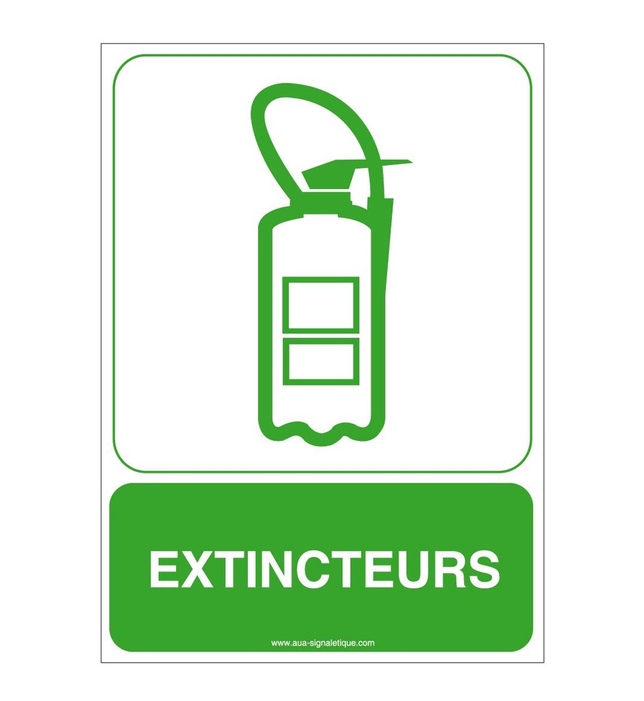 Panneau Extincteurs