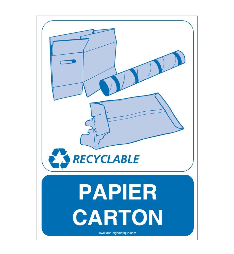 [4057-AI-v-75] Panneau Papier carton - V (75 x 105 mm, Vinyle Autocollant)
