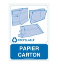 Panneau Papier Cartons 01 - V