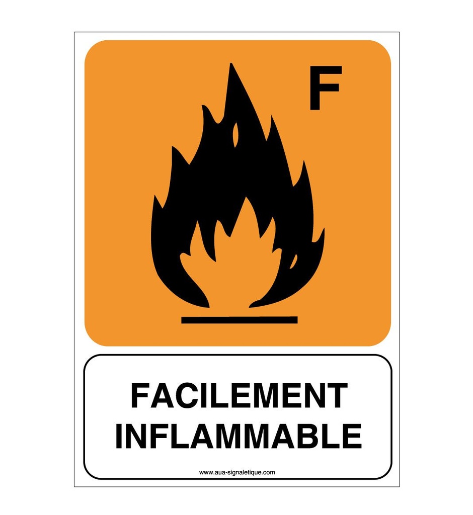 Panneau Facilement inflammable