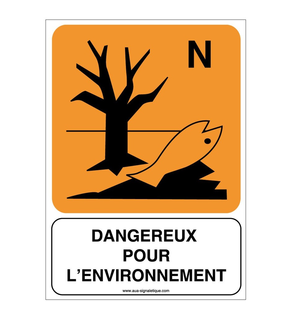 Panneau Dangereux pour l'Environnement