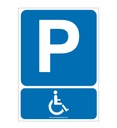 Panneau Parking Handicapés-AI