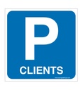 Panneau Parking Clients