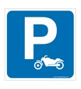 Panneau Parking Moto
