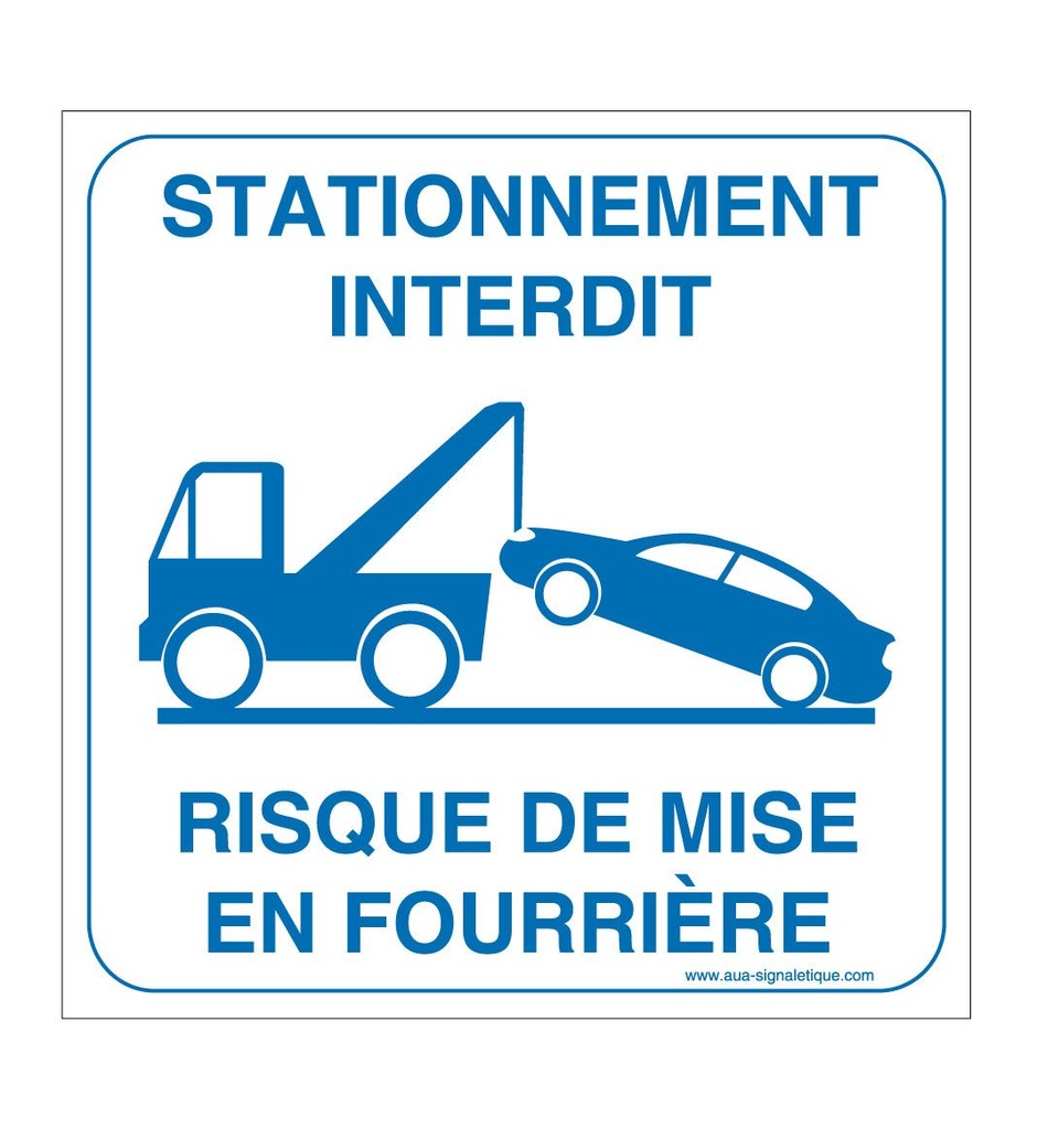 Panneau Fourrière