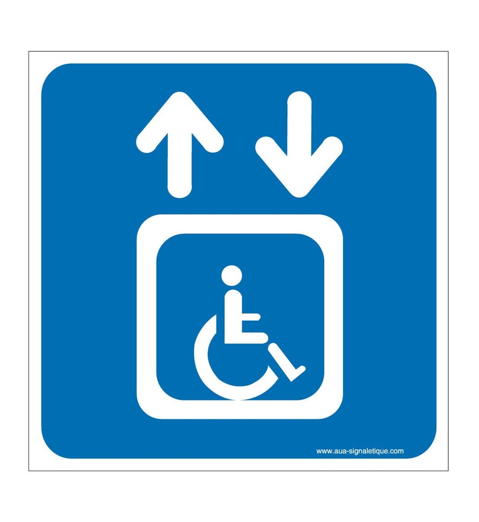 Panneau Ascenseur Handicapés