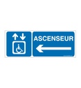 Panneau Ascenseur Direction Gauche