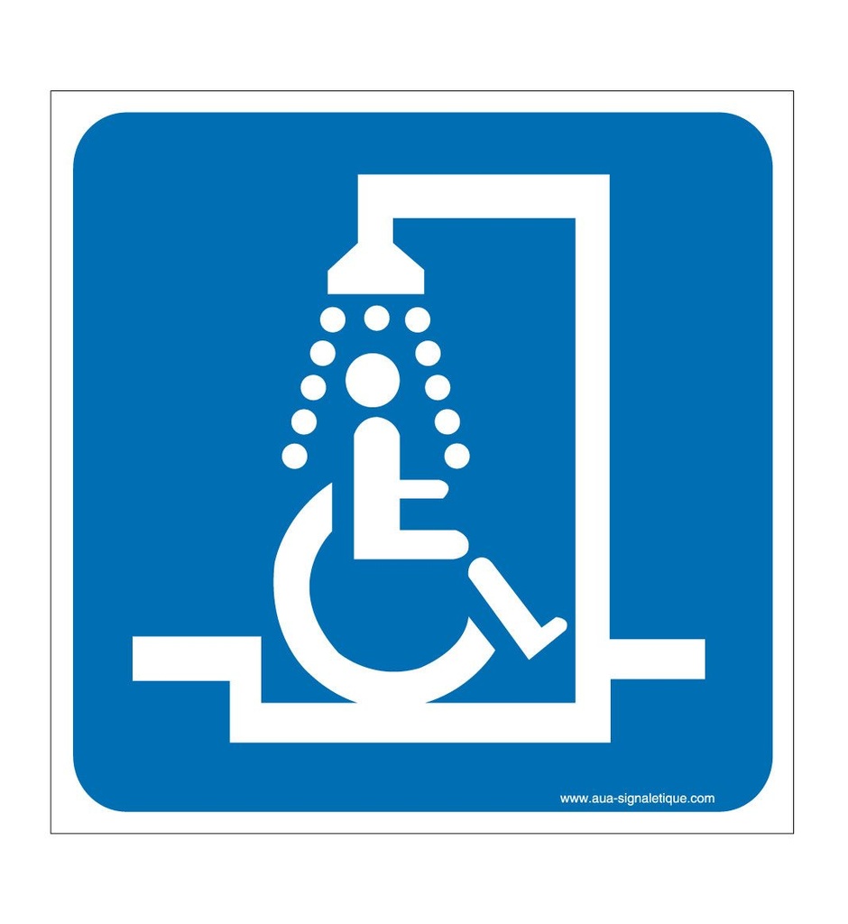Panneau Douche Handicapé