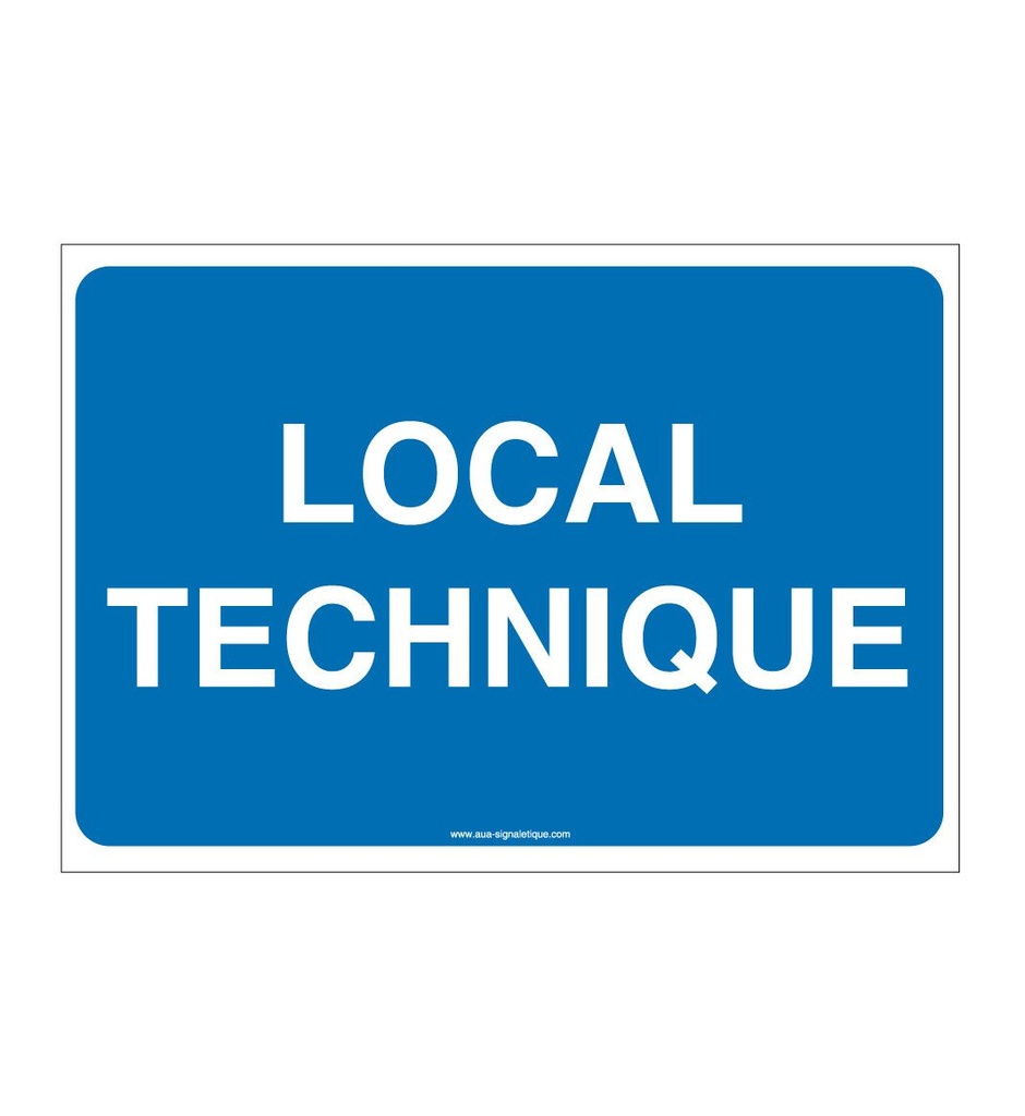 Panneau Local technique