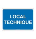 Panneau Local technique