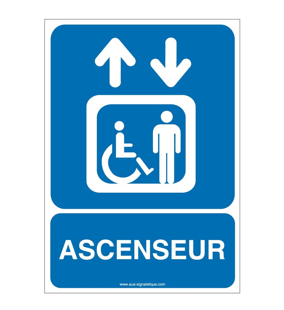 Panneau Ascenseur Mixte - AI