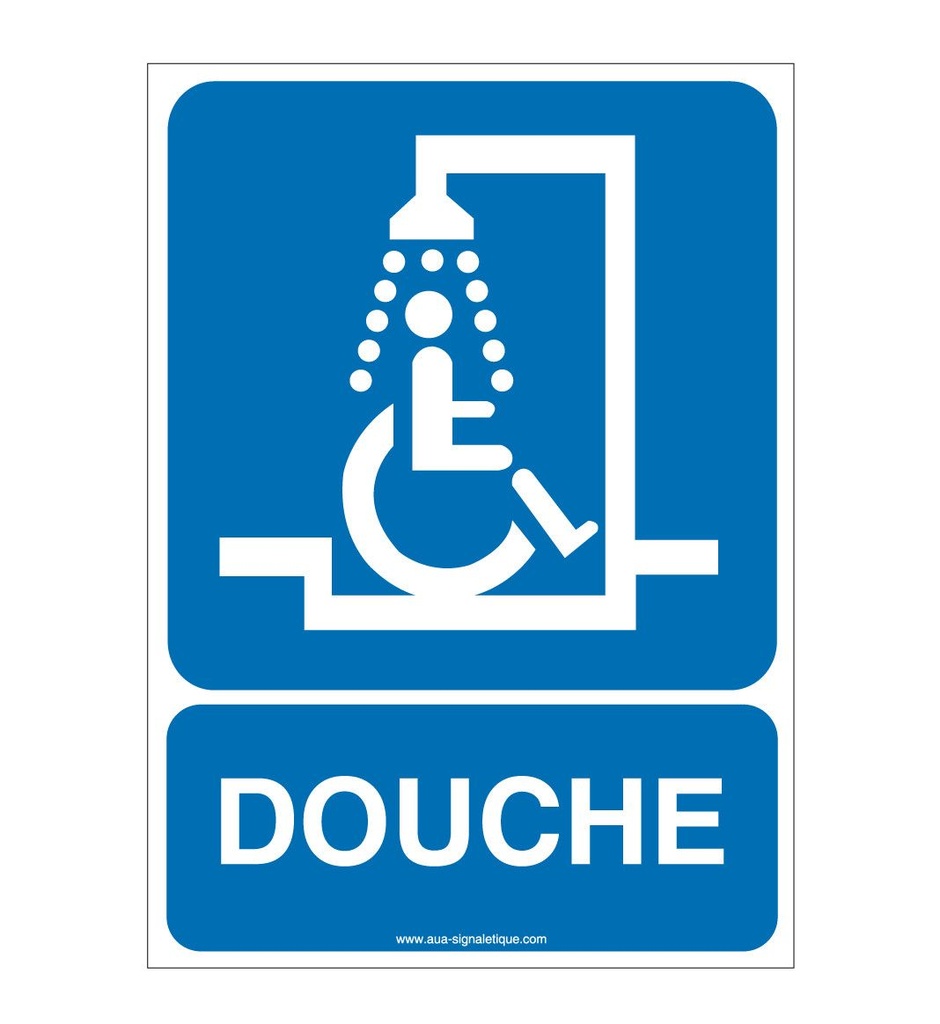 Panneau Douche Handicapé - AI