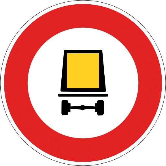 Panneau Accès interdit aux véhicules... - B18c