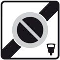 [B50d_3] Panneau Stationnement - B50d (500 x 500 mm, Classe 1)