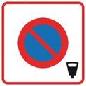 [B6b4_3] Panneau Zone de stationnement payant - B6b4 (500 x 500 mm, Classe 1)