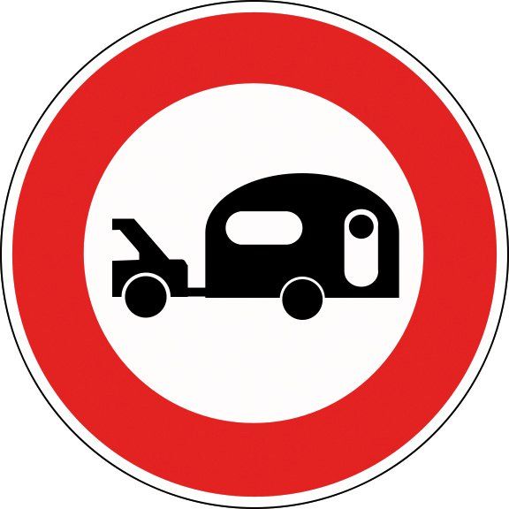 Panneau Accès interdit aux véhicules... - B9i