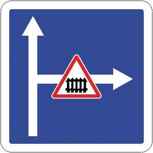 Panneau Conditions particulières sur la route - C24c_ex1