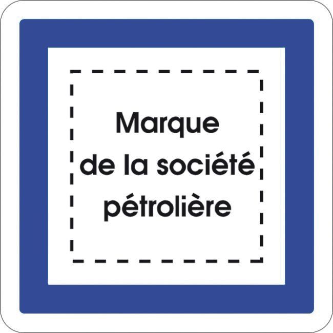 Panneau Marque station - CE15e