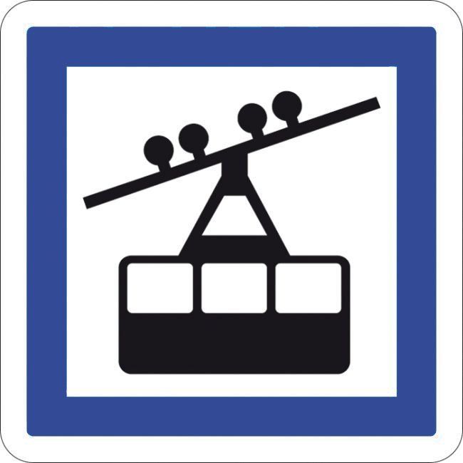 Panneau Gare téléphérique - CE20a