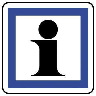 [CE3a_1] Panneau Information - CE3a (350 x 350 mm, Classe 1)