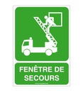 Fenêtre de secours E017-AI