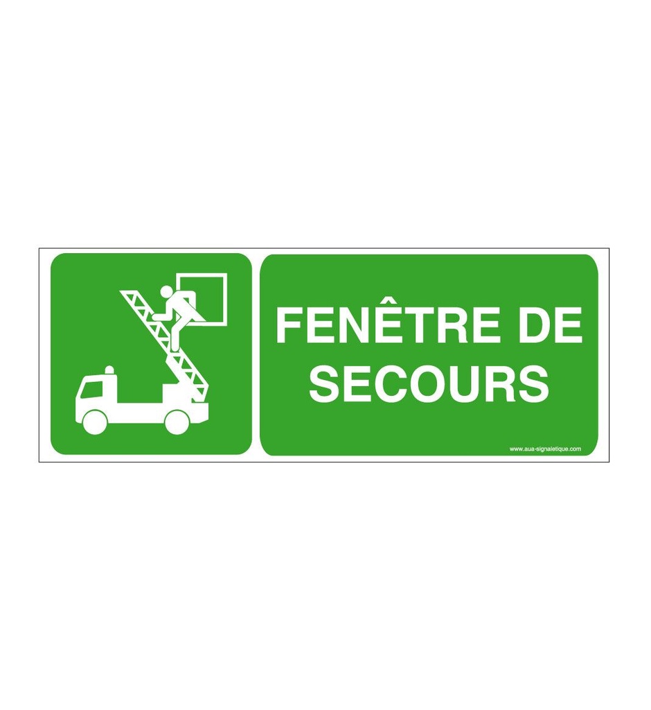 [ISO-E017-B-v-160] Fenêtre de secours E017-B Aluminium 3mm 200 x 75 mm (160 x 60 mm, Vinyle Autocollant)