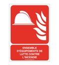 Ensemble d'équipements de lutte contre l'incendie F004-AI