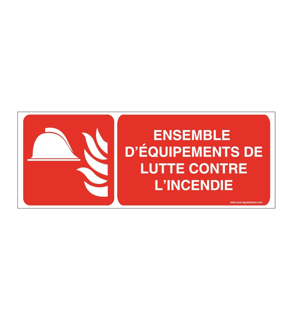 Ensemble d'équipements de lutte contre l'incendie F004-B