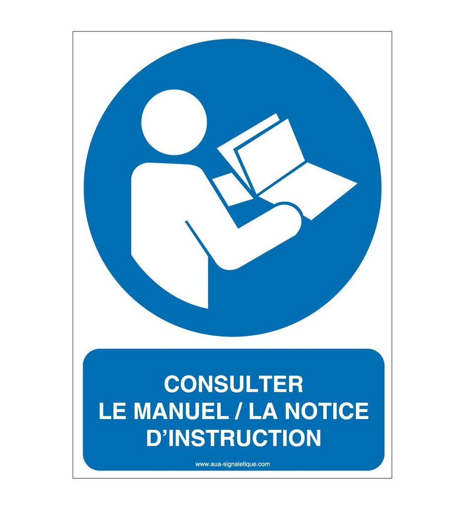 Consulter le manuel/la notice d'instructions M002-AI
