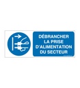 Débrancher la prise d'alimentation du secteur M006-B