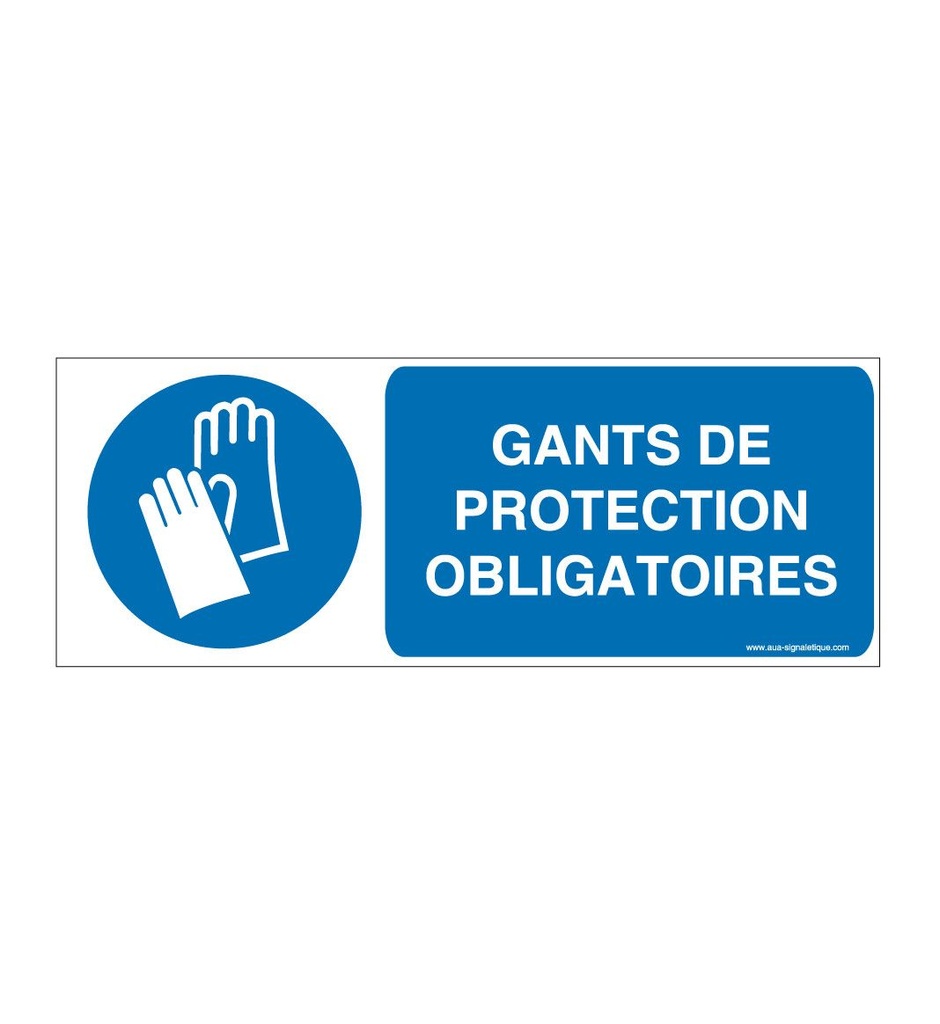 Gants de protection obligatoires M009-B