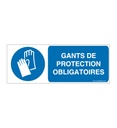 Gants de protection obligatoires M009-B