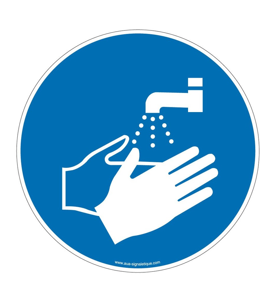 Lavage des mains obligatoire M011