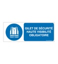 Gilet de sécurité haute visibilité obligatoire M015-B
