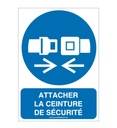 Attacher la ceinture de sécurité M020-AI