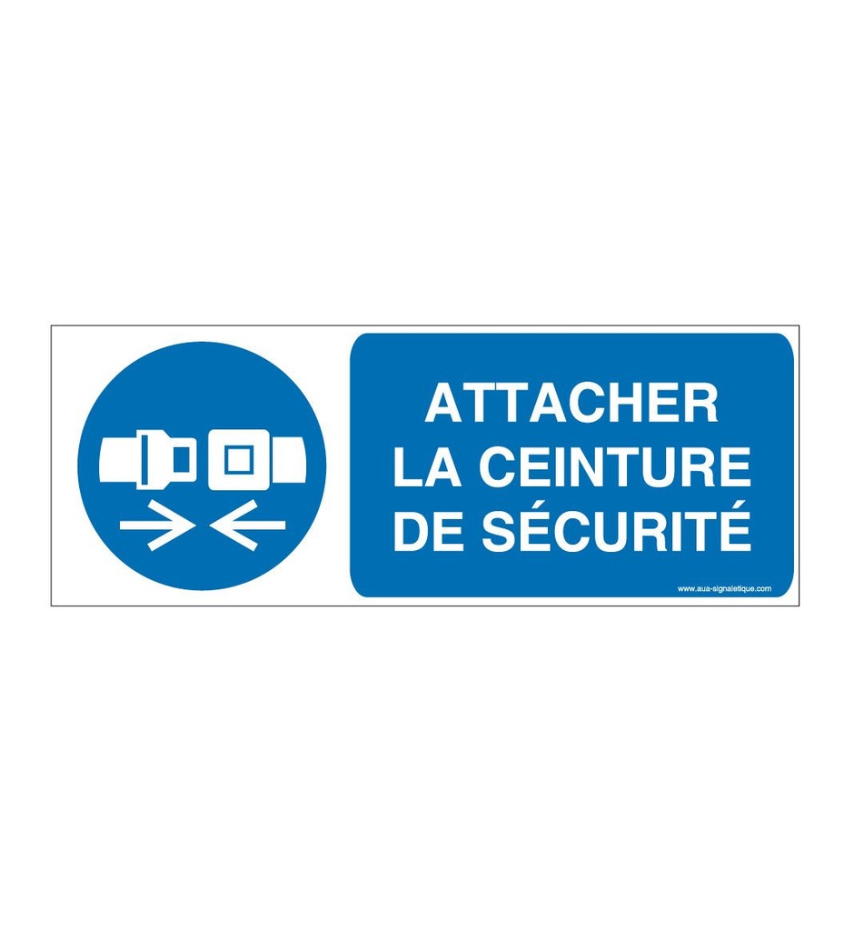 Attacher la ceinture de sécurité M020-B